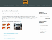 Tablet Screenshot of globalwagen.com